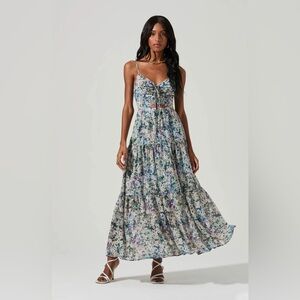 ASTR The Label Brandy Cut Out Maxi Dress (worn once)